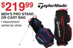 Dunham's Sports TAYLORMADE MEN'S PRO STAND OR CART BAG offer