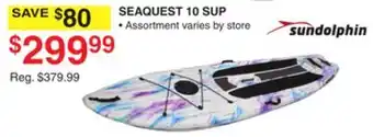 Dunham's Sports SUNDOLPHIN SEAQUEST 10 SUP offer