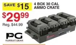 Dunham's Sports 4 BOX 30 CAL AMMO CRATE offer