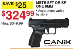 Dunham's Sports CANIK METE SFT OR SF ONE 9MM offer