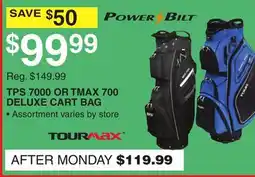 Dunham's Sports TPS 7000 OR TMAX 700 DELUXE CART BAG offer