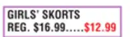Dunham's Sports GIRLS' SKORTS offer