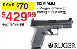 Dunham's Sports RUGER RXM 9MM offer