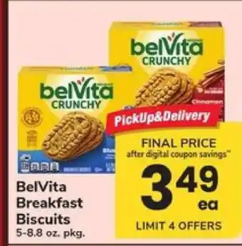 Safeway belVita Breakfast Biscuits offer