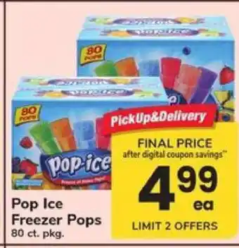 Pop Ice Freezer Pops