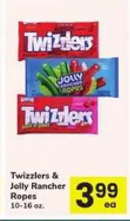 Safeway Twizzlers & Jolly Rancher Ropes offer
