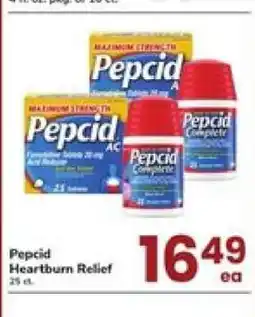 Safeway Pepcid Heartburn Relief offer