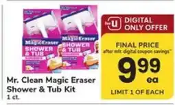 Safeway Mr. Clean Magic Eraser Shower & Tub Kit offer