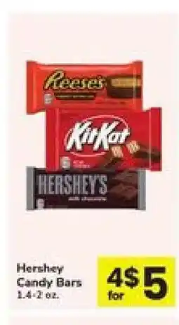 Safeway Hershey Candy Bars offer