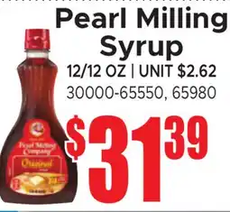 Jetro Pearl Milling Syrup offer