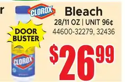 Jetro CLOROX Bleach offer