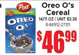 Jetro Oreo O's Cereal offer