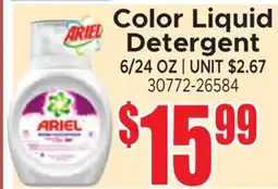 Jetro ARIEL Color Liquid Detergent offer