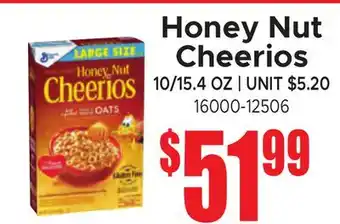 Jetro Honey Nut Cheerios offer