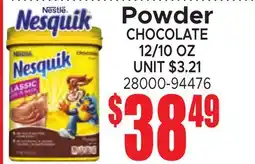 Jetro Nesquik Powder offer