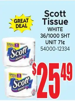 Jetro Scott Tissue offer