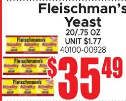 Jetro Fleischman's Yeast offer