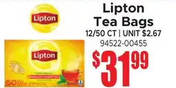Jetro Lipton Tea Bags offer