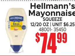 Jetro Hellmann's Mayonnaise SQUEEZE offer