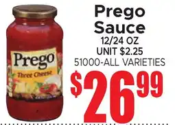 Jetro Prego Sauce offer