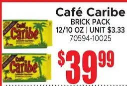 Jetro Café Caribe BRICK PACK offer