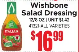 Jetro Wishbone Salad Dressing offer