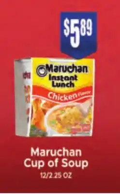 Jetro Maruchan Cup of Soup offer