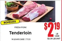 Jetro FRESH PORK Tenderloin offer