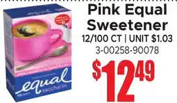 Jetro Pink Equal Sweetener offer