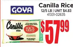 Jetro Canilla Rice offer