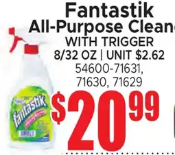 Jetro Fantastik All-Purpose Clean WITH TRIGGER offer