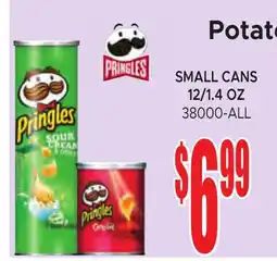 Jetro Pringles SMALL CANS offer