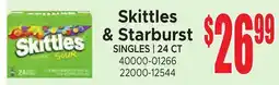 Jetro Skittles & Starburst SINGLES | 24 CT offer