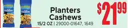 Jetro Planters Cashews offer