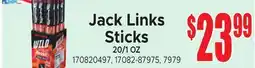 Jetro Jack Links Sticks offer