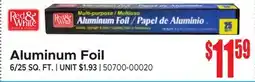 Jetro Aluminum Foil offer