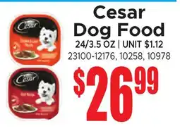 Jetro Cesar Dog Food offer