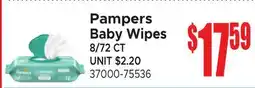 Jetro Pampers Baby Wipes offer