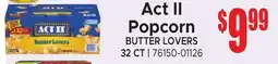 Jetro Act II Popcorn BUTTER LOVERS offer