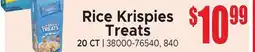 Jetro Rice Krispies Treats offer