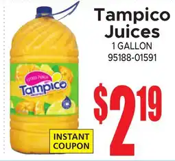 Jetro Tampico Juices offer