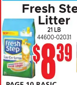 Jetro Fresh Step Litter offer