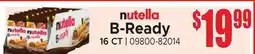 Jetro nutella B-Ready offer