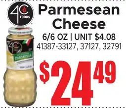Jetro Parmesean Cheese offer