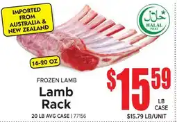 Jetro FROZEN LAMB Lamb Rack offer