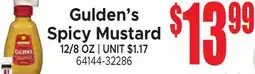 Jetro Gulden's Spicy Mustard offer