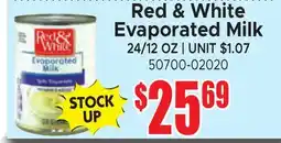 Jetro Red & White Evaporated Milk offer