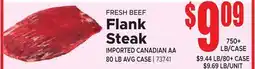 Jetro FRESH BEEF Flank Steak offer