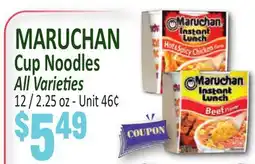 Jetro MARUCHAN Cup Noodles offer