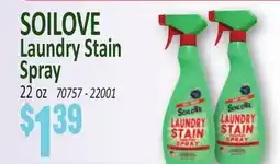 Jetro SOILOVE Laundry Stain Spray offer